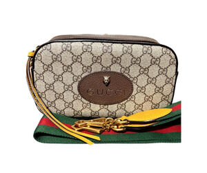 Gucci Neo Vintage GG Supreme Camera Bag — Entrupy Authenticated